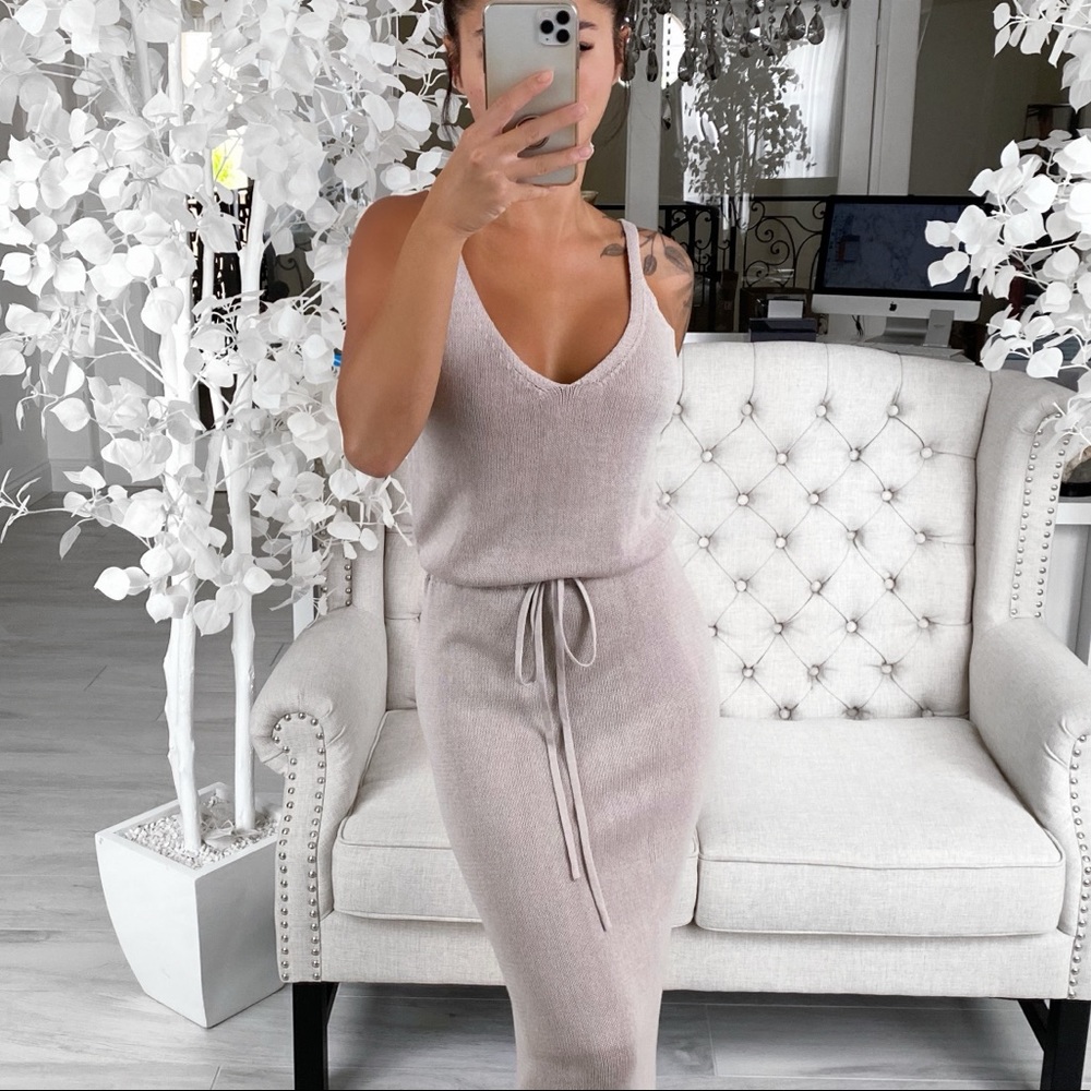 REPOSH EkAttire NEWPORT Dress — in Mist